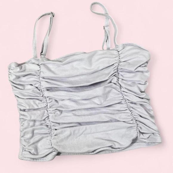 Hollister Co. Tops - Hollister Purple Ruched Tank Tube Top‎
